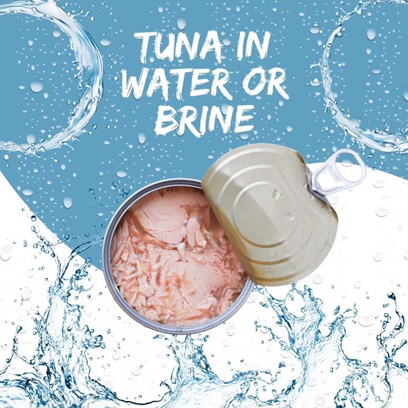 ปลาทูน่าในน้ำเกลือ